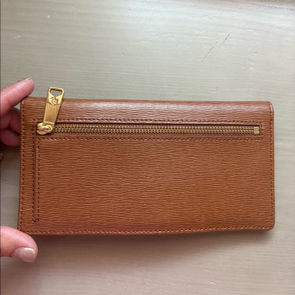 Ralph Lauren cognac wallet - Picture 3 of 3